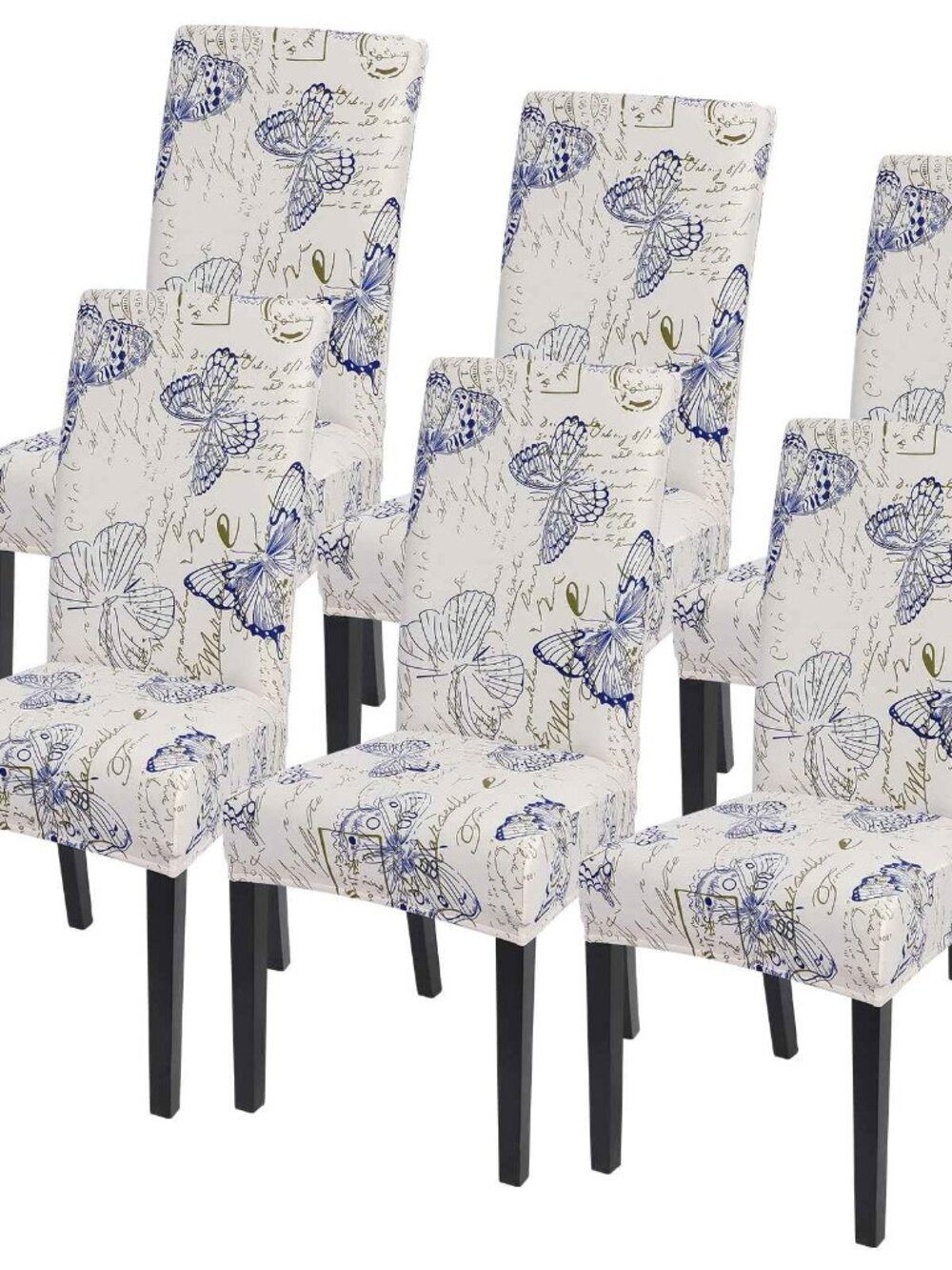 SearchI Dining Room Chair Covers Set of 6, N898